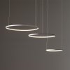 Nowoczesna czarna lampa wisząca LED potrójny okrąg CIRCOLO 11648 Nowodvorski Lighting